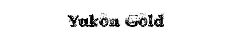 Yukon Gold font preview