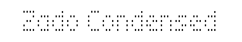 Zado Condensed font preview