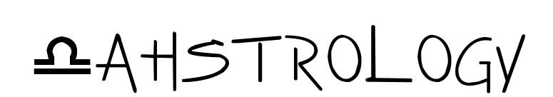 Zahstrology font preview