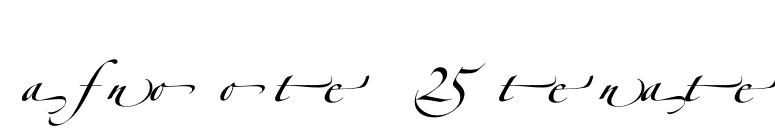 Zapfino Forte LT Alternate font preview