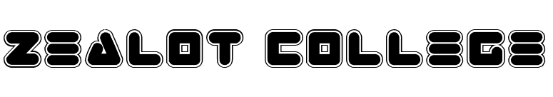 Zealot College font preview