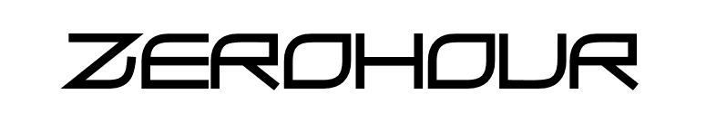 ZeroHour font preview