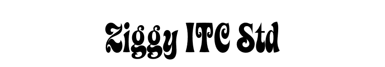 Ziggy ITC Std font preview
