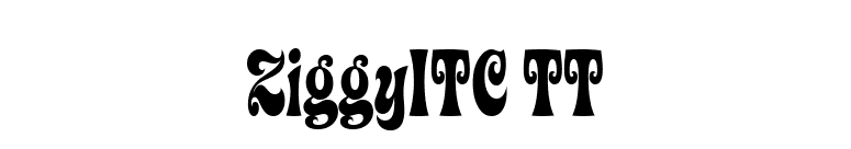 ZiggyITC TT font preview