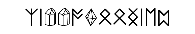 Zillaroonies font preview