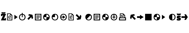 ZineSlabDis Black Roman Exp font preview