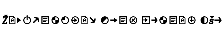ZineSlabDis Bold Italic Exp font preview