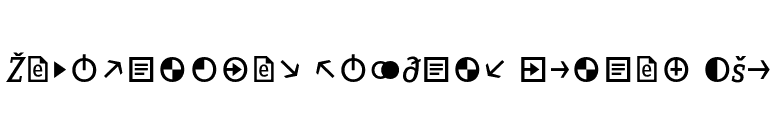 ZineSlabDis Regular Italic Exp font preview