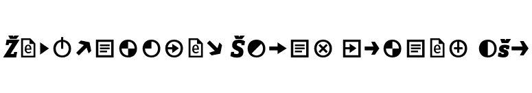 ZineSlabDis XBold Italic Exp font preview