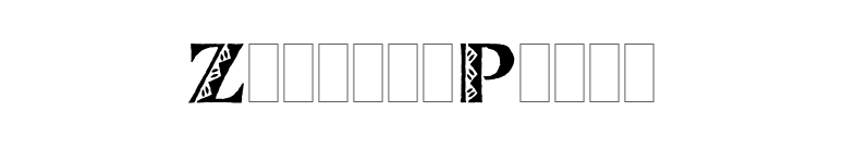 ZinjaroPlain font preview