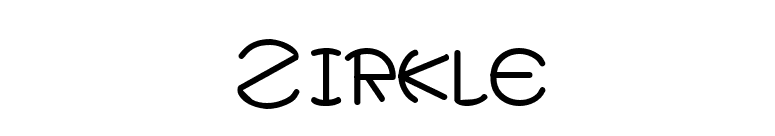 Zirkle font preview