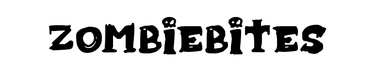 Zombiebites
 font preview