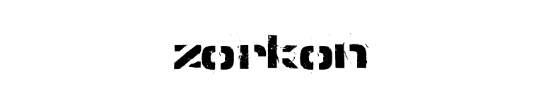 zorkon font preview