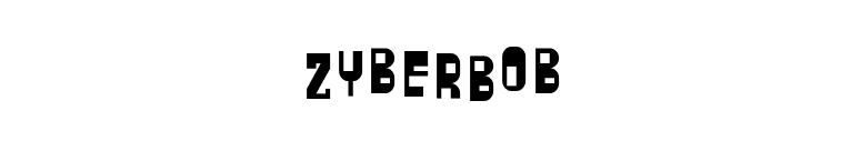 ZyberBob font preview