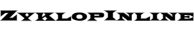 ZyklopInline font preview